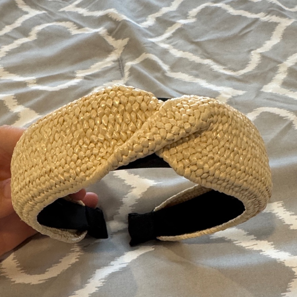 Woven Straw Headbands Set - Picture 4 of 7